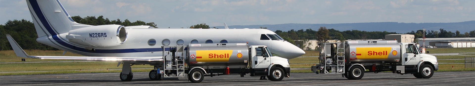 Fuel Trucks fueling a jet